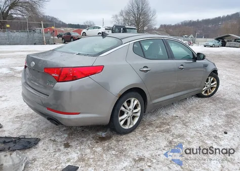 2013 Kia Optima Ex из США, поврежденный, VIN 5XXGN4A7XDG162161